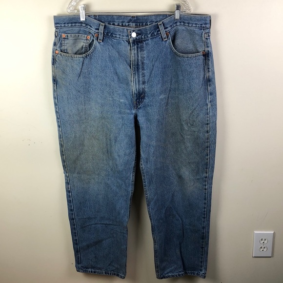 Levi's 550 Blue Jeans 42 - Picture 1 of 11